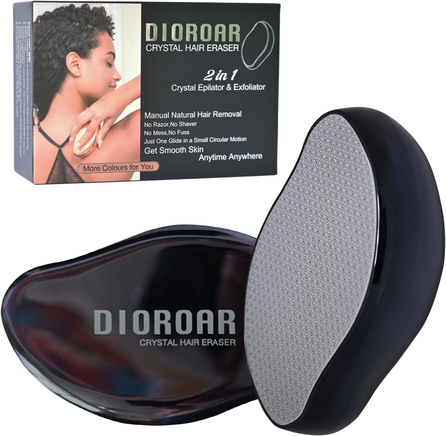 Detalle de DIOROAR Crystal Hair Remover, Nano Glass