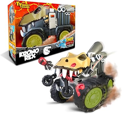 Detalle de Swap Riders Camión KRONO Rex - Monster Truck Dinosaurio 🦖