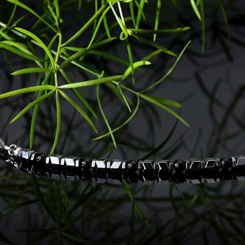 Detalle 2 de Sector No Limits Basic Bracciale Uomo in acciaio, smalto, ematite, agata nera – SZS97