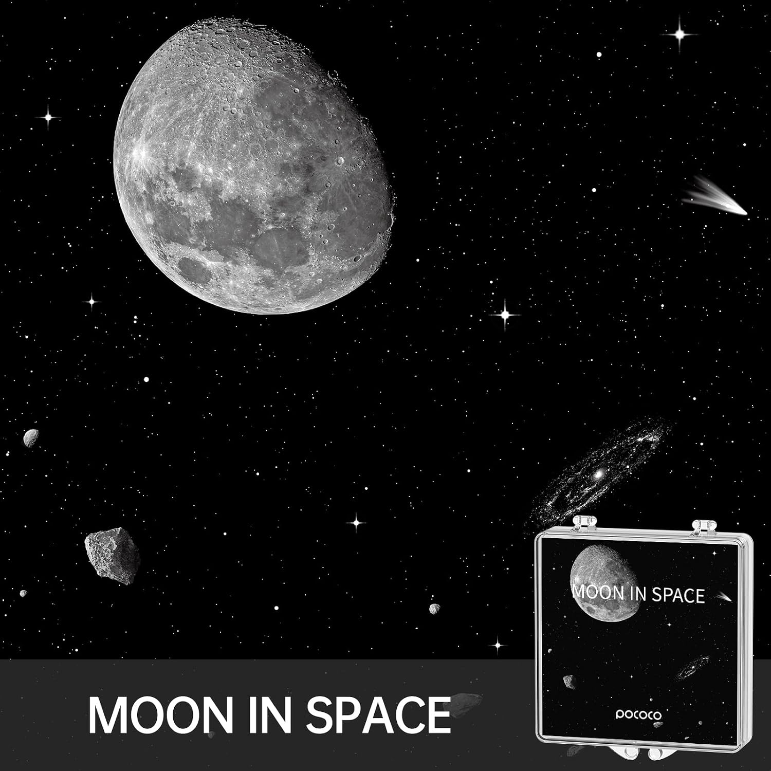 Thumbnail 4 de Mond und Sterne Scheiben 5K fĂŒr Projektor đ