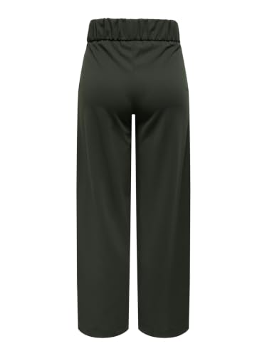 Detalle 2 de JDY Damen Jdygeggo New Long Pant Jrs Noos Hose – Peat/Detail: Schwarzknöpfe, Größe M / EU 34L