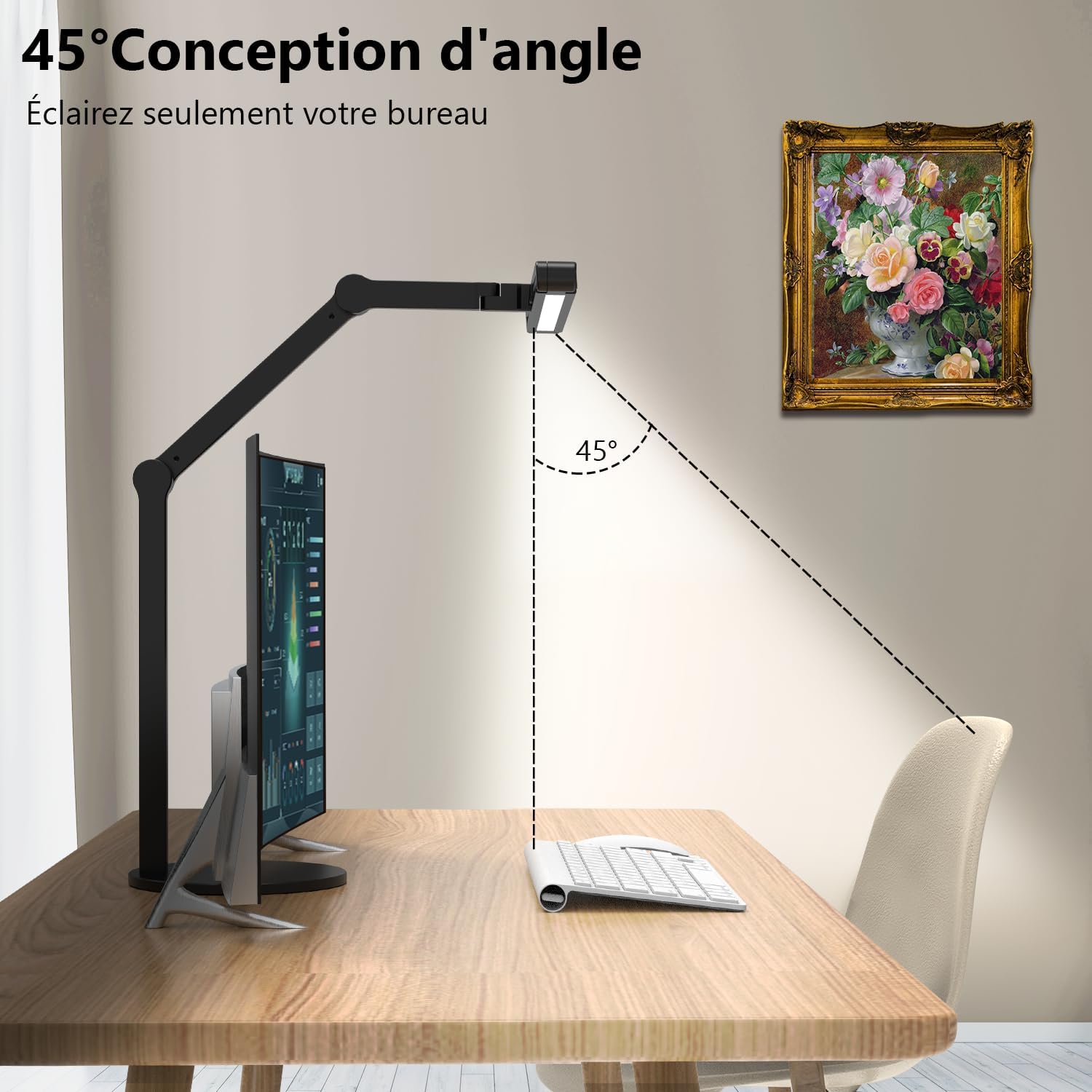 Detalle 2 de EPABINA 1500LM Lampe de Bureau LED 24W