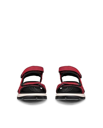 Detalle de ECCO Damen OFFROAD YUCATAN Brick/Rot 40 – Allround-Sandal mit RECEPTOR-Technologie