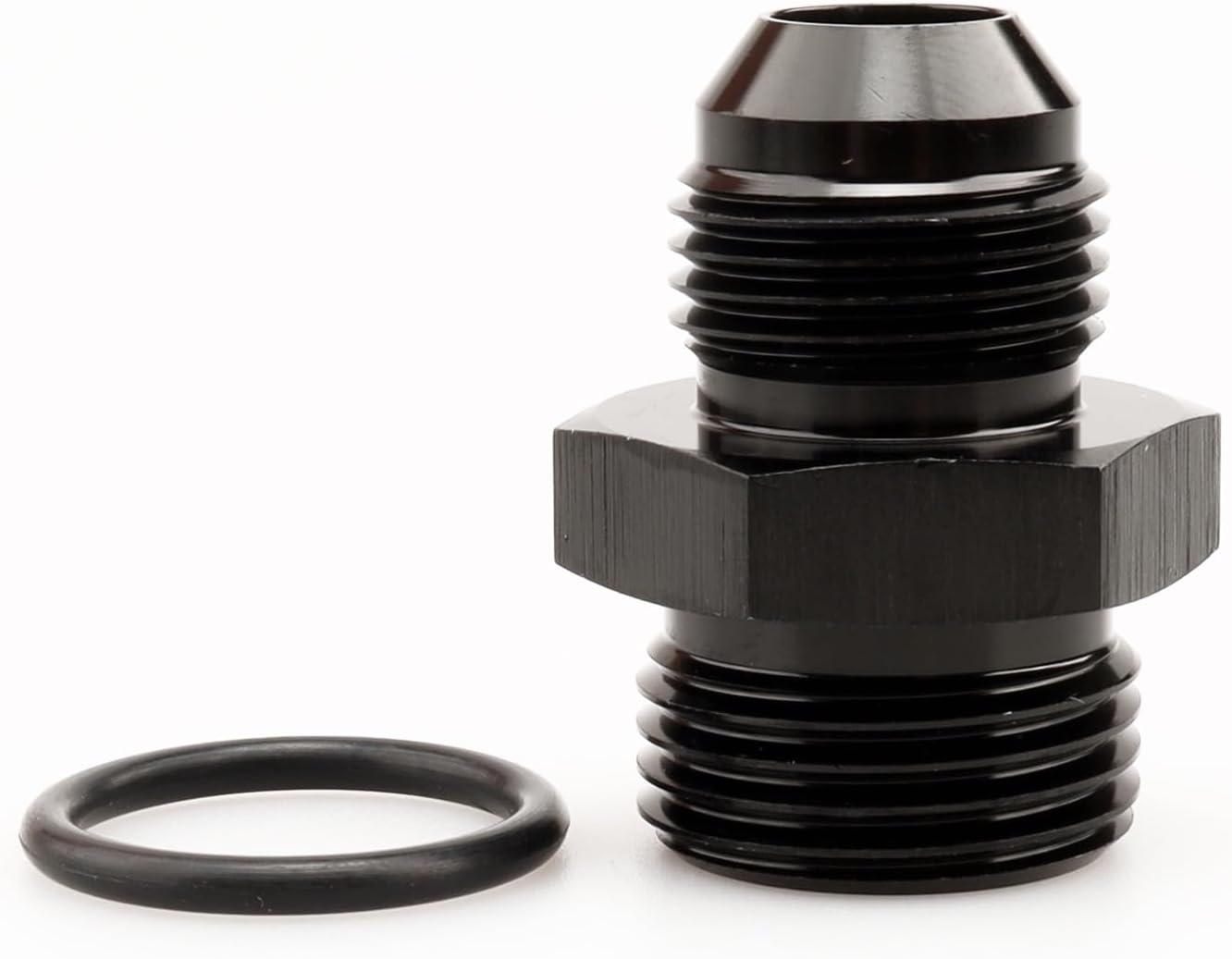 Thumbnail 6 de AC Performance -6 AN to -10 ORB Fitting Adapter (Male Flare to Male ORB O-ring) in Black