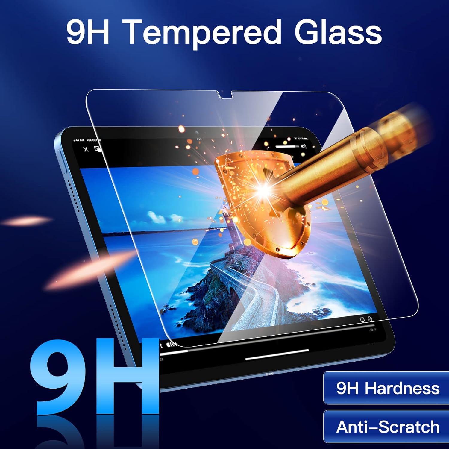 Thumbnail 2 de JETech Screen Protector for iPad 2-Pack