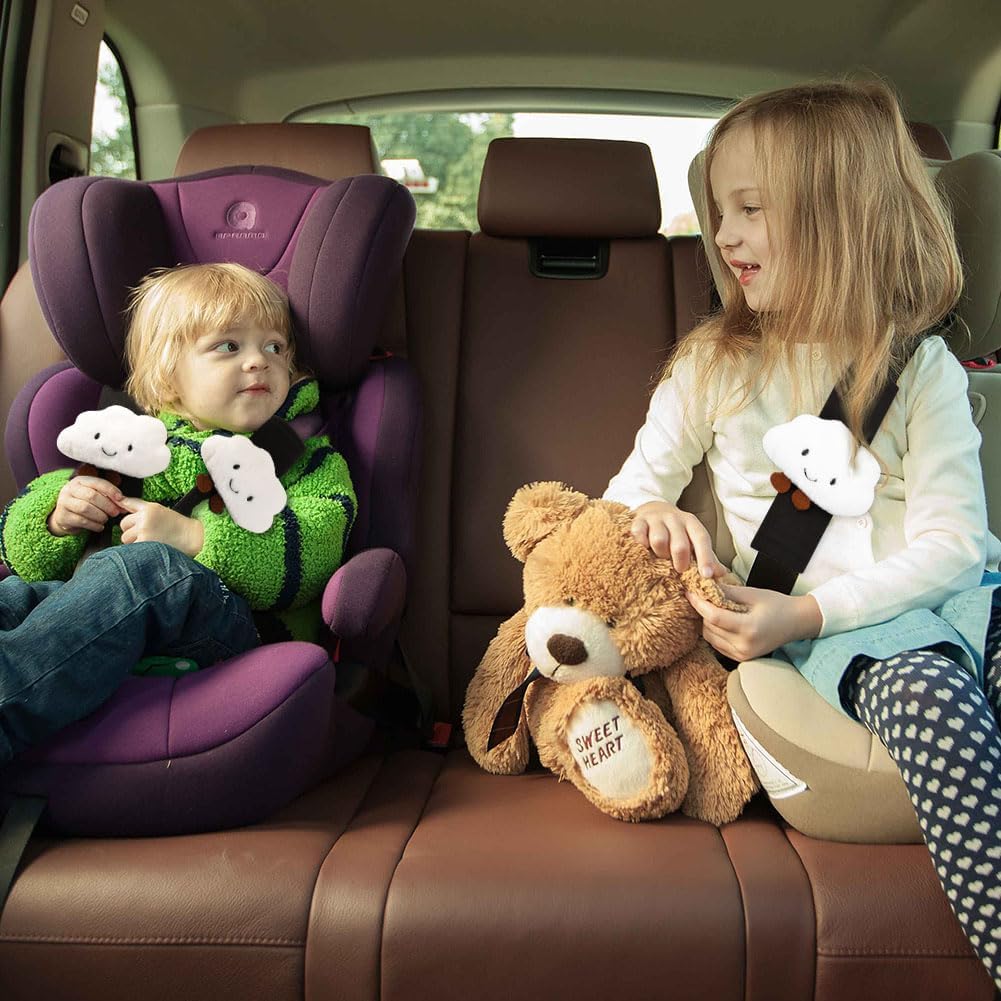 Detalle de URAQT seat belt pads, 2 pack for kids