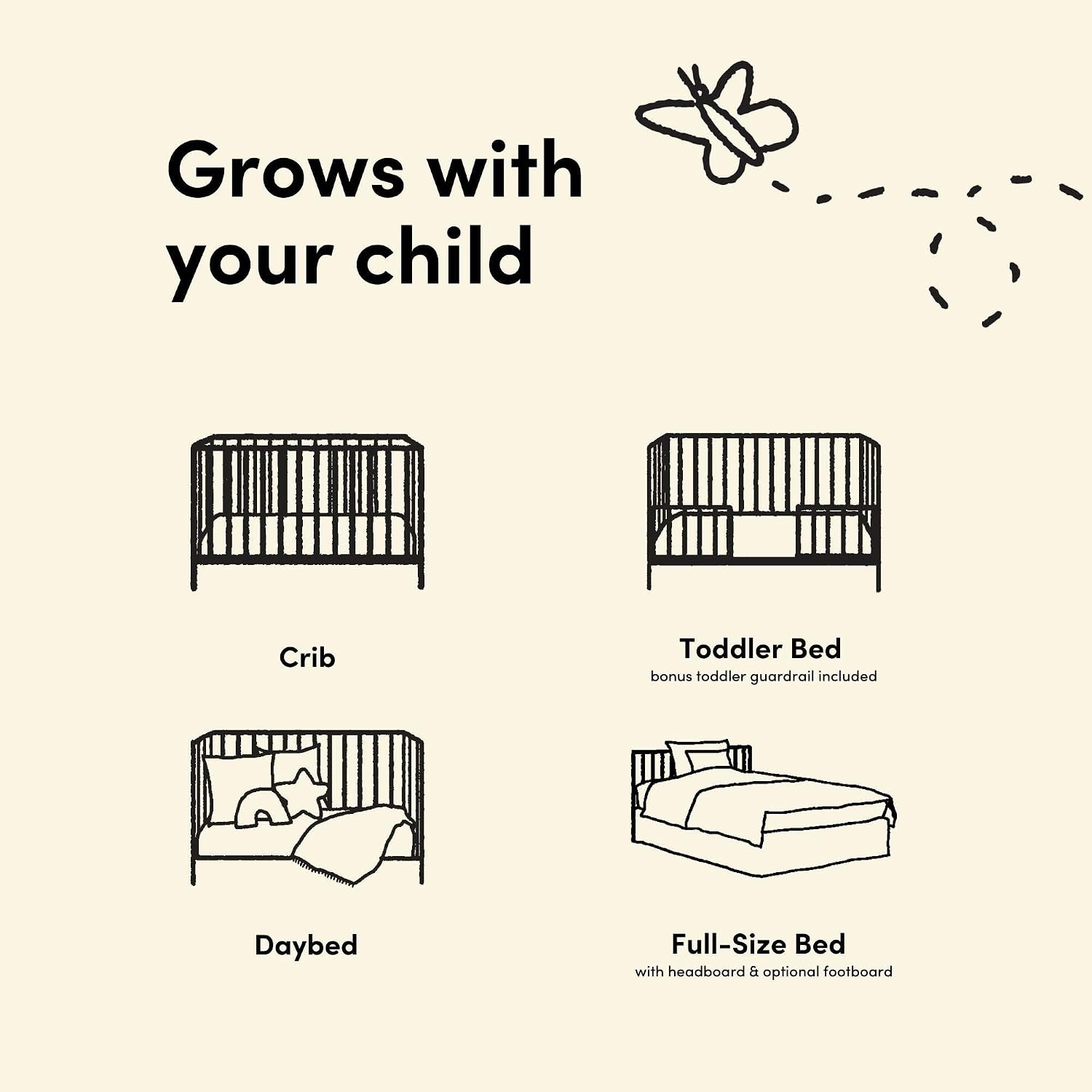 Thumbnail 6 de Storkcraft Convertible Crib, Porto