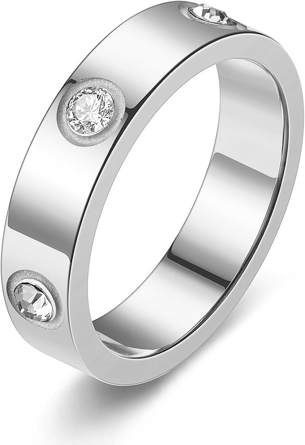 Detalle de Tidefire Edelstahl Liebe Freundschaft Ring
