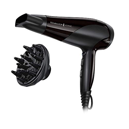 Detalle de Remington Asciugacapelli 2200W D3198: Leggero, potente e con funzione ionica