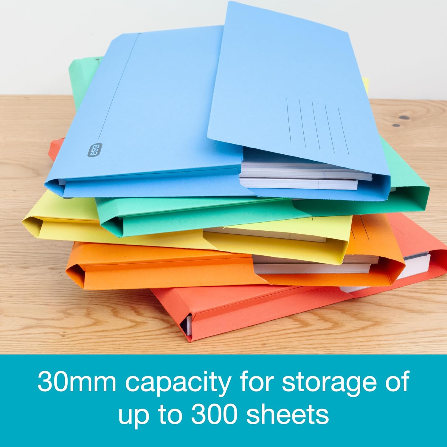 Thumbnail 4 de Elba Foolscap Document Wallets Pack of 10