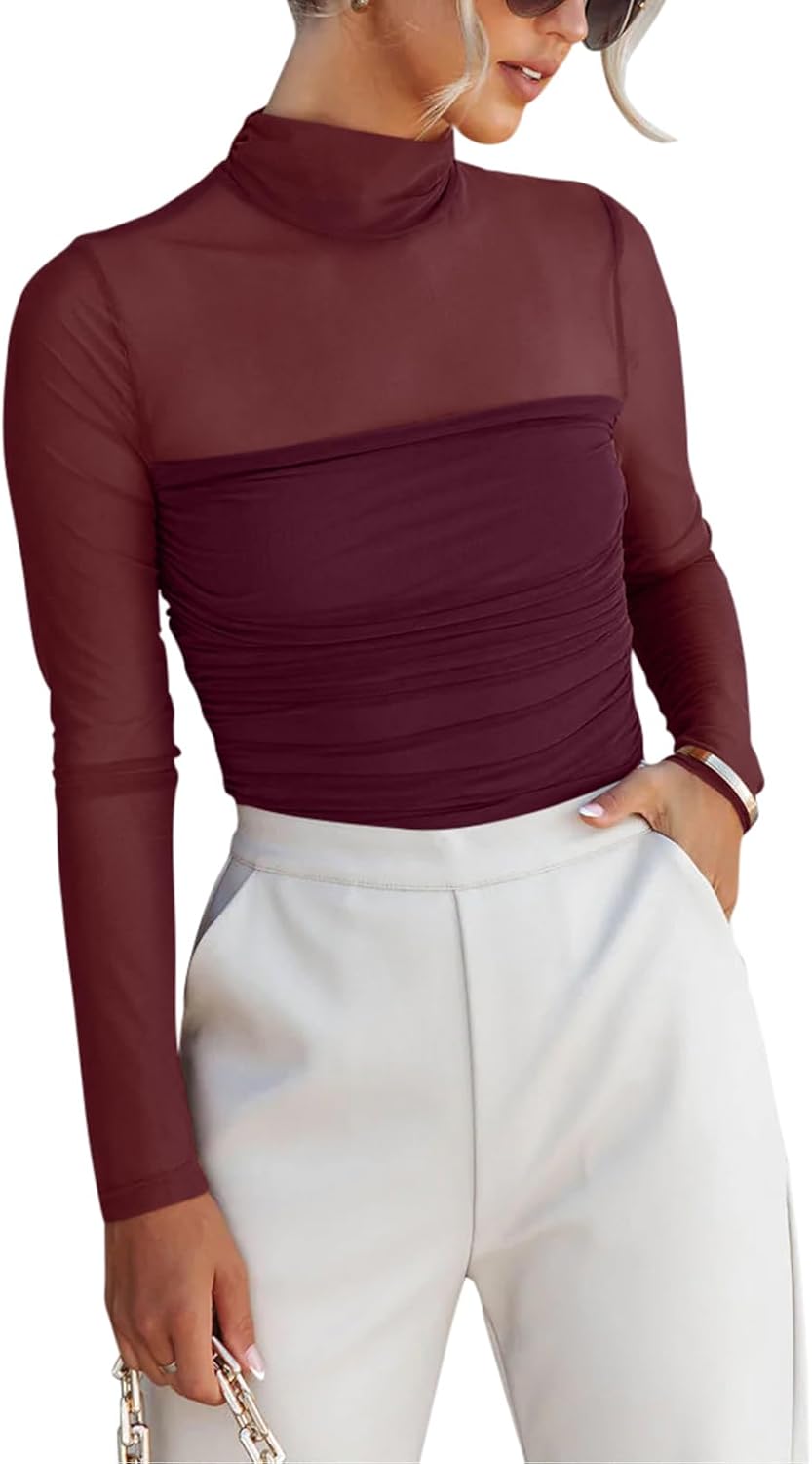 Thumbnail 6 de REORIA Women’s Sheer Mesh Bodysuit