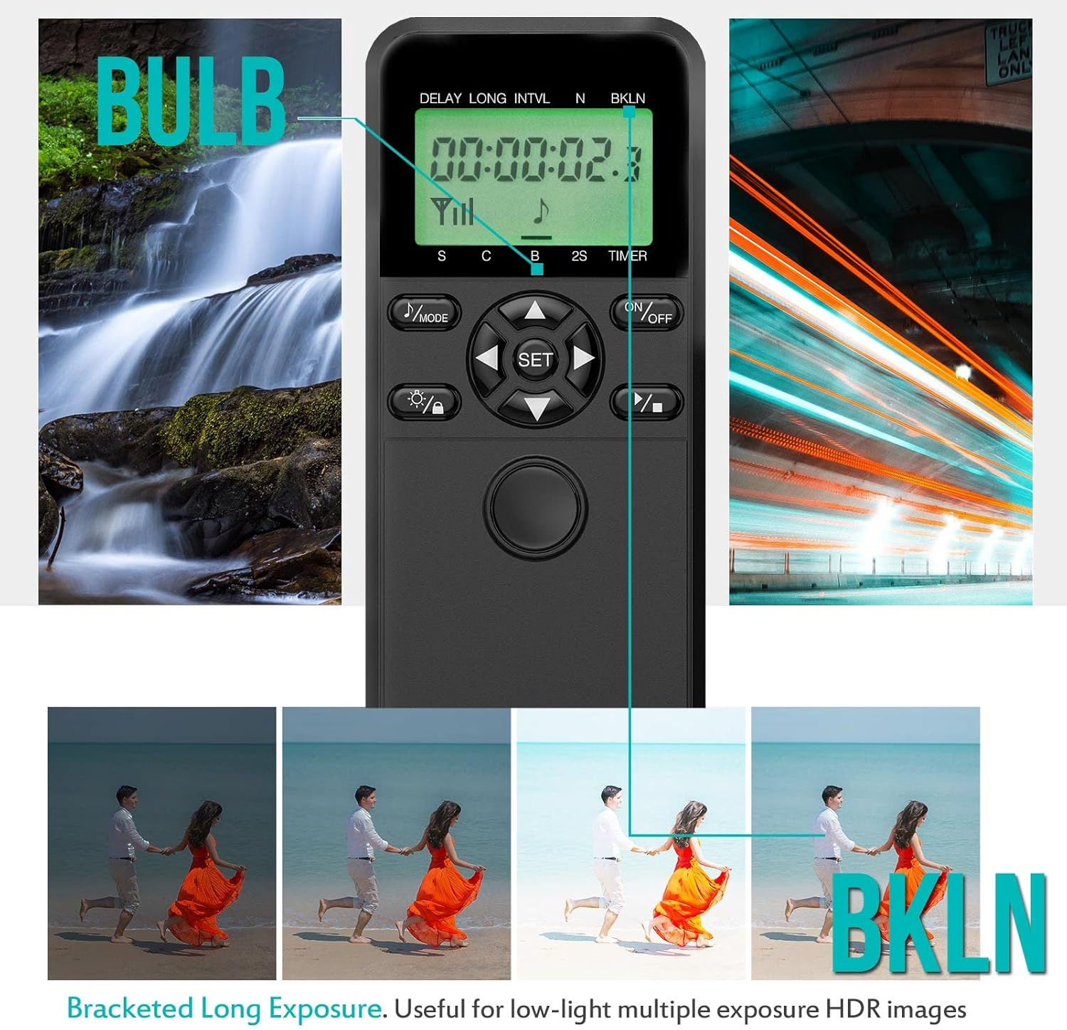 Detalle de AODELAN Timer Remote Control Shutter Release for Sony ILCA-A77M2 and More