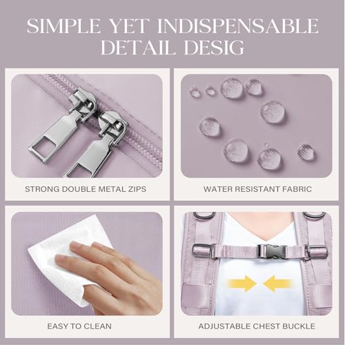 Thumbnail 6 de Hayayu Mochila de viaje cabina 40x20x25 cm (20L) para Ryanair y vuelos europeos