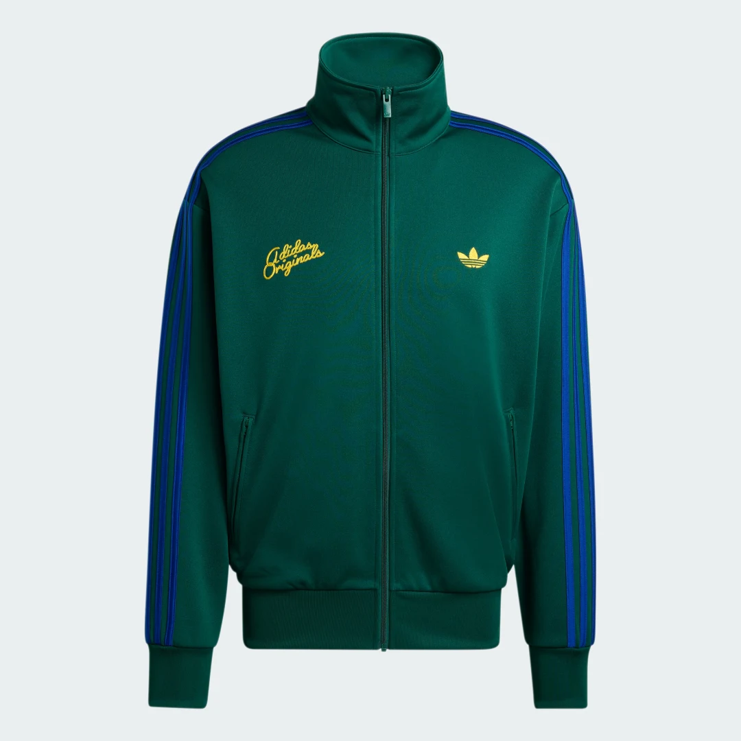 Thumbnail 3 de Chaqueta deportiva Firebird Roses de Adidas — color Verde