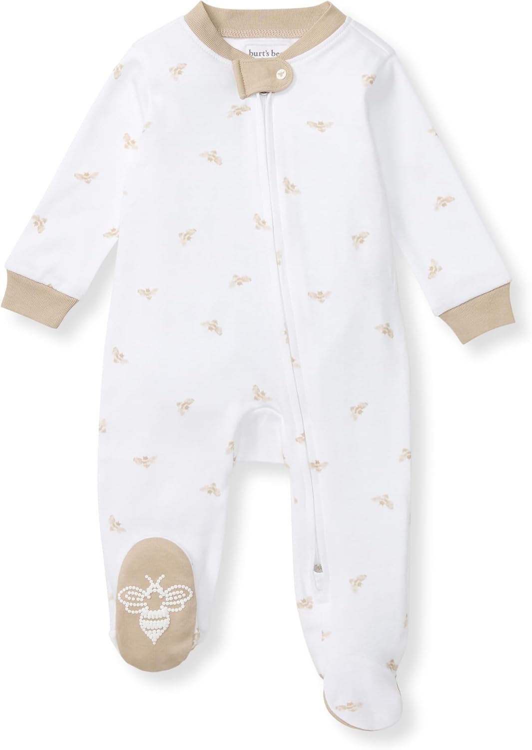 Thumbnail 2 de Burt's Bees Baby Boys' Organic Cotton Sleep and Play Footed Pajamas