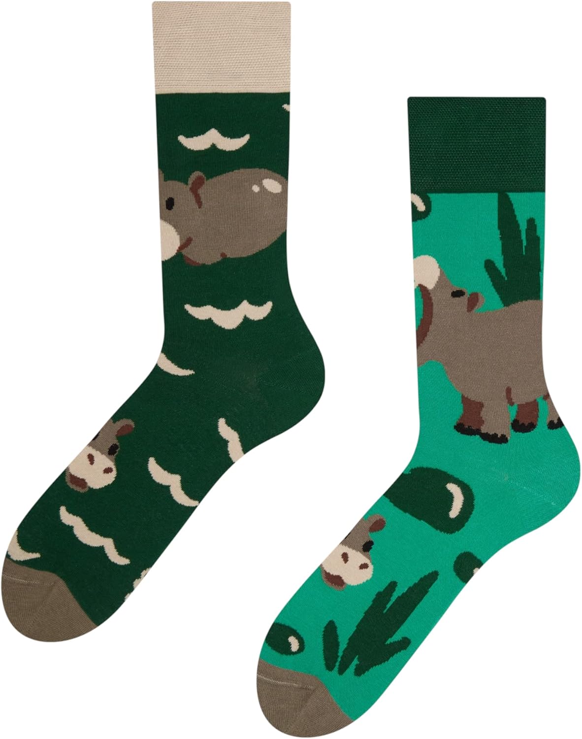 Detalle de Dedoles Socken Unisex – lustige Motive, linke/rechte Passform, Baumwolle-Polyamid-Mischung