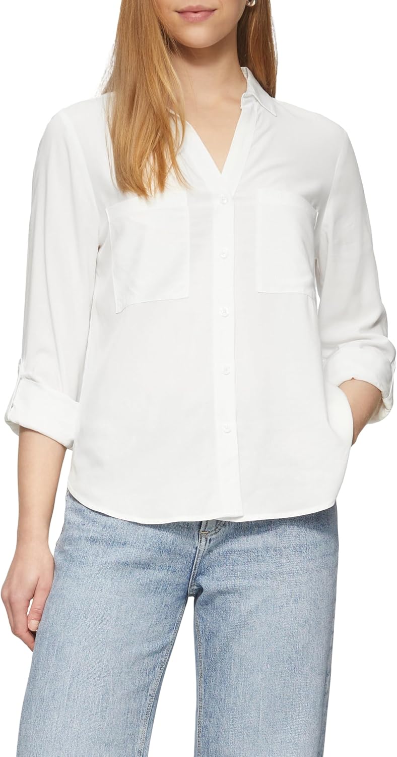 Detalle de QS Viskosebluse
