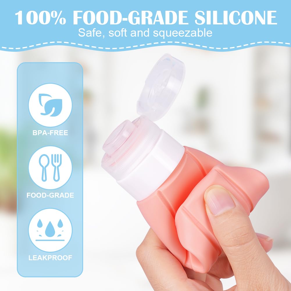 Thumbnail 2 de OSDUE 4er Silikon-Reiseflaschen 100 ml