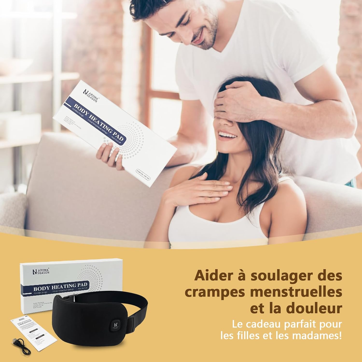 Thumbnail 6 de Aroma Season coussin chauffant 3000 mAh