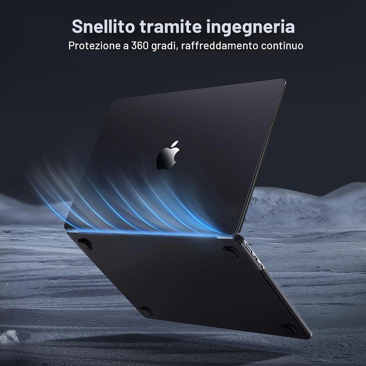 Thumbnail 6 de MOSISO Custodia per MacBook Air 13 / 13,6” (A2681/A3113/A3240/A3449) – Ultra sottile, anti-impronte e senza ingombro