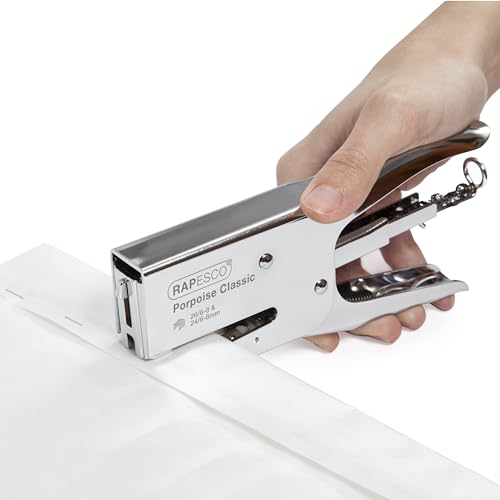 Thumbnail 3 de Rapesco R81000A3 Porpoise grapadora de tenaza, 45 hojas 📎