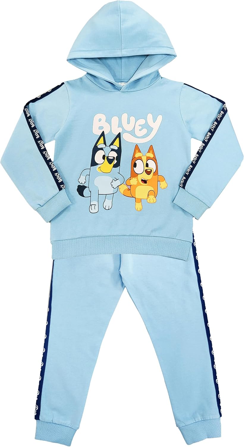 Detalle 2 de Bluey Boys Tracksuit Hoodie Jogger Bottoms – Lounge Wear
