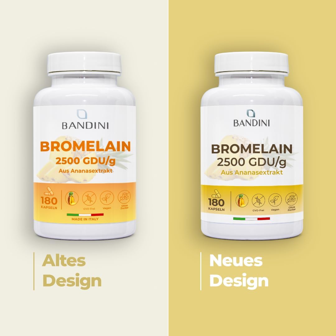 Thumbnail 6 de Bandini Bromelain Strong 1000 mg GDU