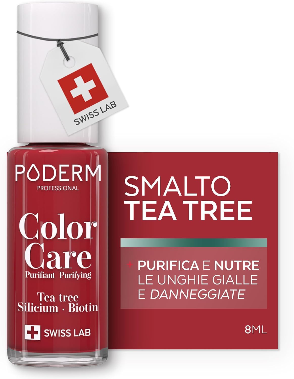 Detalle de PODERM MICOSI Smalto Tea Tree 85% naturale 🩺