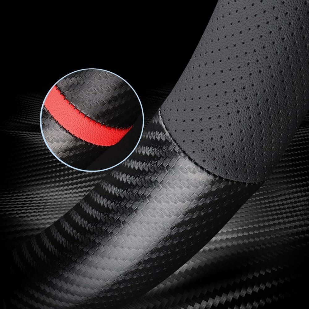 Detalle 2 de Carodi Lenkrad Abdeckung Carbon 15 Zoll