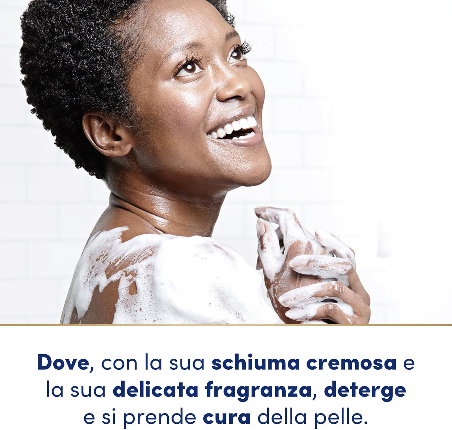 Detalle de Dove Bagnodoccia Floreale Idratante Dermo-Naturale: flore di loto e frutti rossi, confezione riciclata