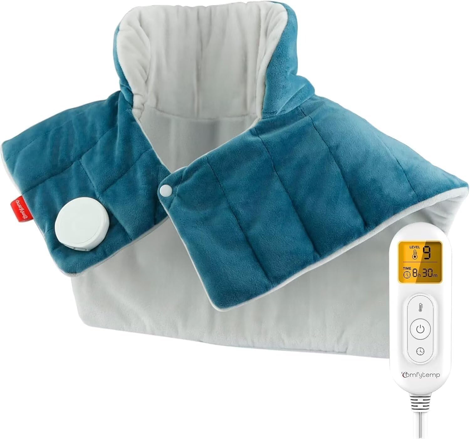 Detalle de Comfytemp Voll gewichts Heizkissen Nackenwärmer 9 Stufen