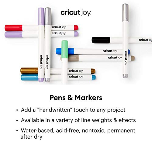 Detalle 2 de Cricut Rotuladores metalizados Joy 1,0 mm (3 uds.) 🎨
