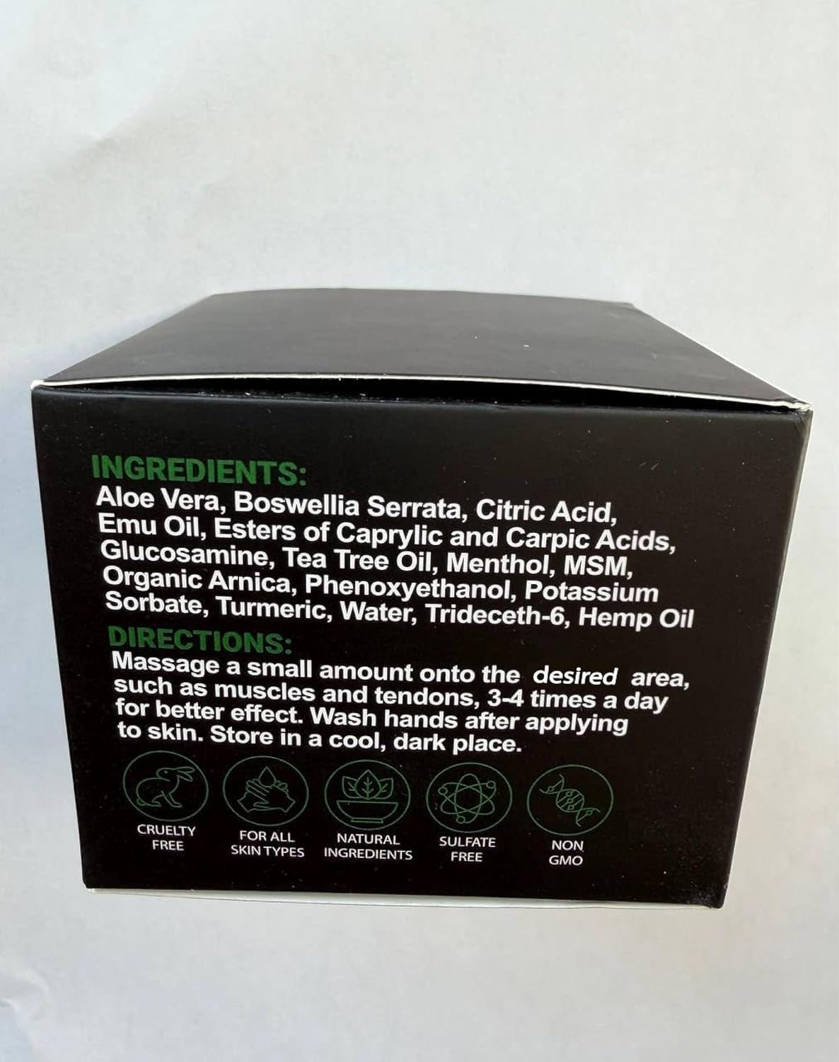 Thumbnail 6 de Hemp Cream - Maximum Strength with Natural Hemp Oil Extract Gel Rub