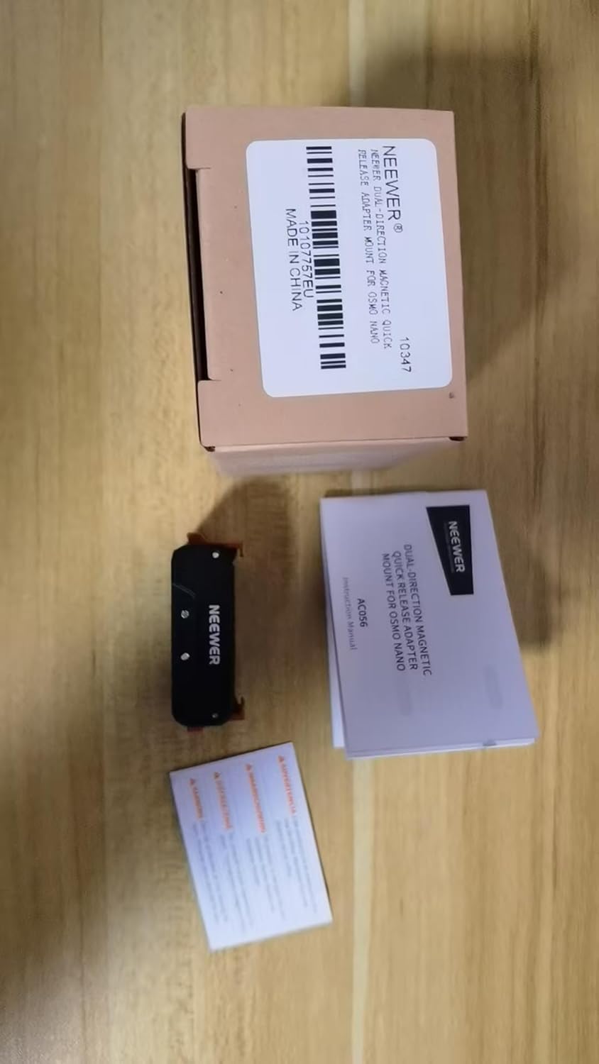 Thumbnail 1 de NEEWER Adattatore supporto magnetico a sgancio rapido per DJI Osmo Nano AC056, base metallica con attacco 1/4