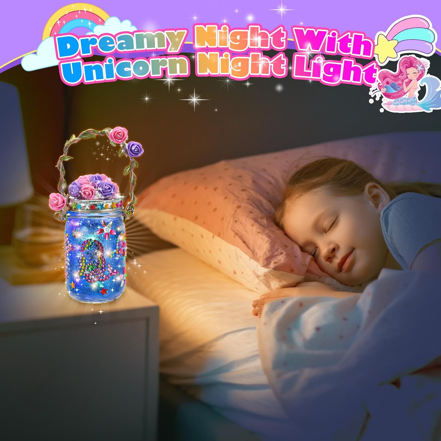 Thumbnail 2 de Hapikids Fairy Lantern Craft Kit for Girls 3–12 🎨
