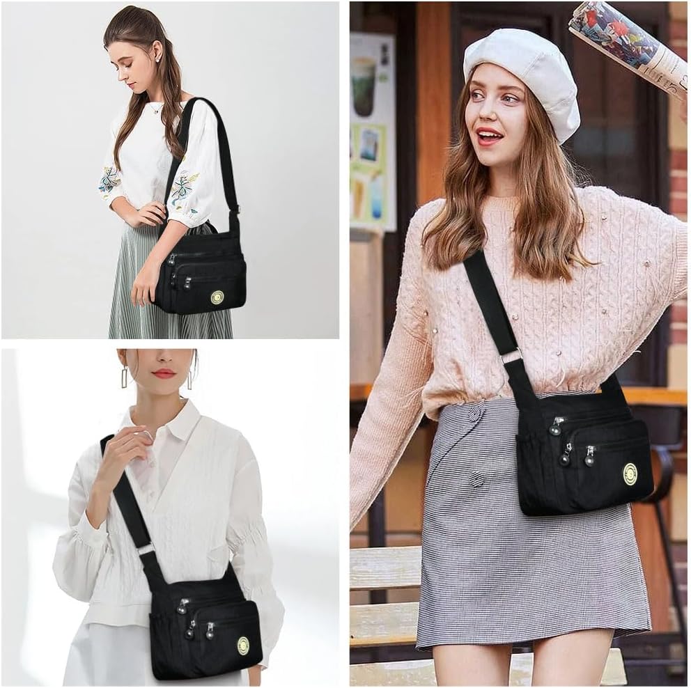 Thumbnail 1 de Aucuu Borsa a Tracolla da Donna in Nylon impermeabile