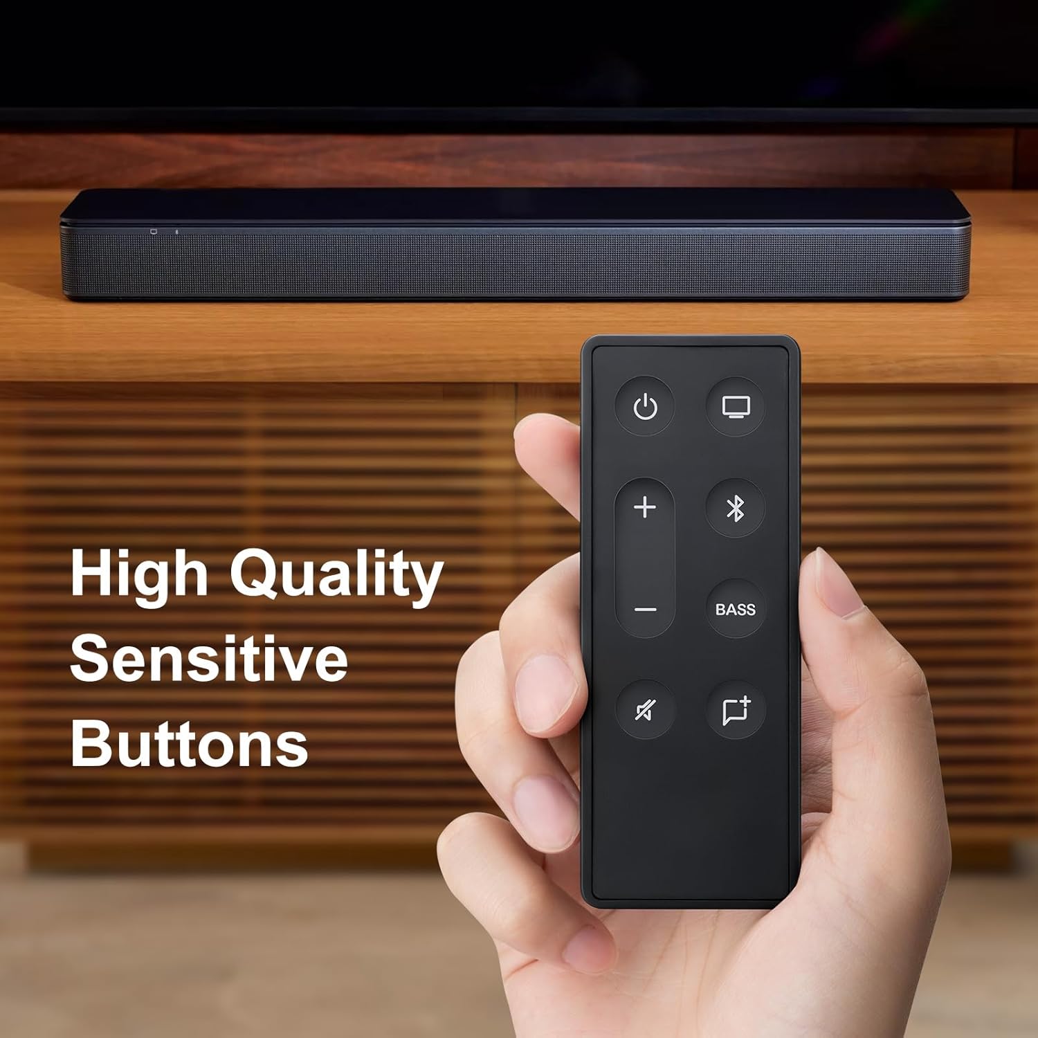 Thumbnail 2 de New Replacement Remote Control for Bose TV Speaker & Bose Solo Soundbar Series II (Batteries Not Included)