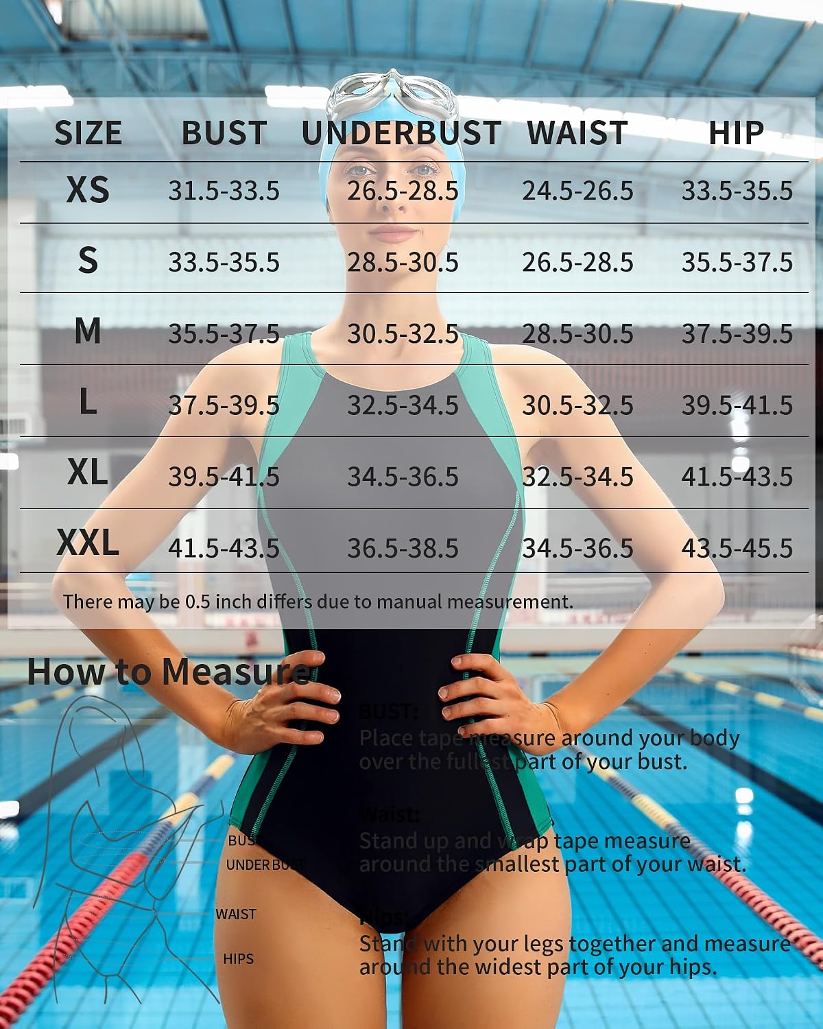 Thumbnail 5 de CharmLeaks Athletic One-Piece Swimsuit, Racerback