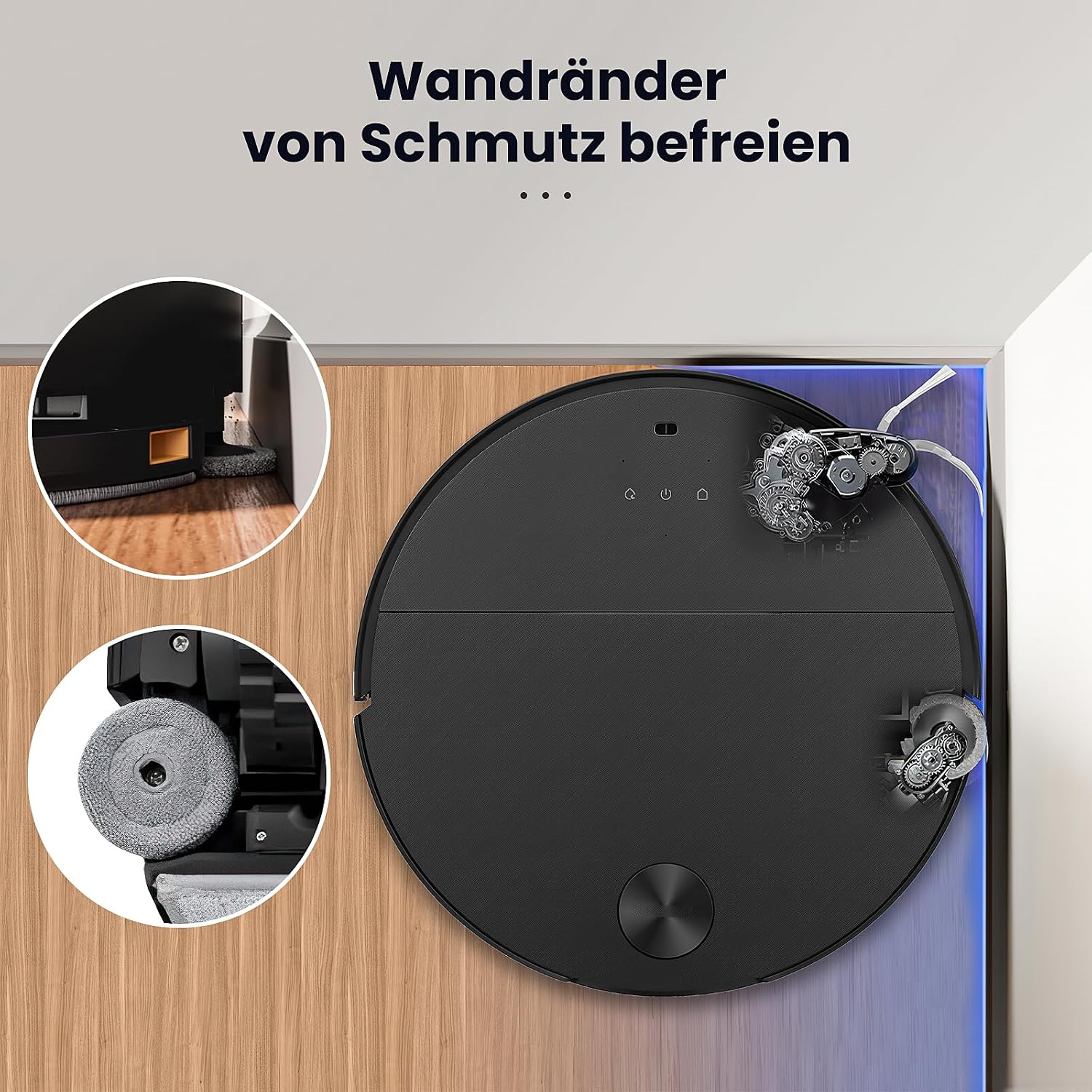 Detalle 2 de Roborock Saros 10 Wischtuch Set 12 Stück