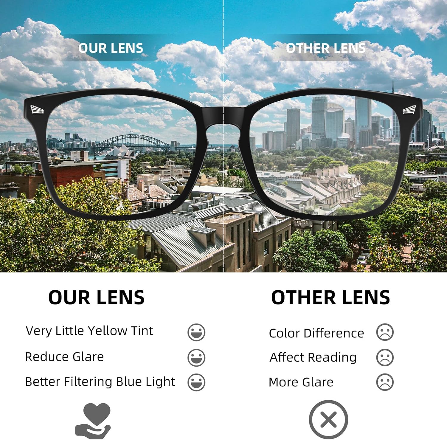 Thumbnail 5 de Ougenni Blue Light Blocking Glasses 3-pack 👓