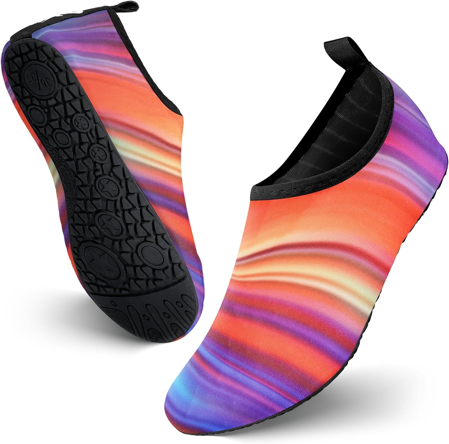 Detalle de JOTO Wasserschuhe für Damen, Herren & Kinder – Quick-Dry Badeschuhe mit rutschfester Sohle