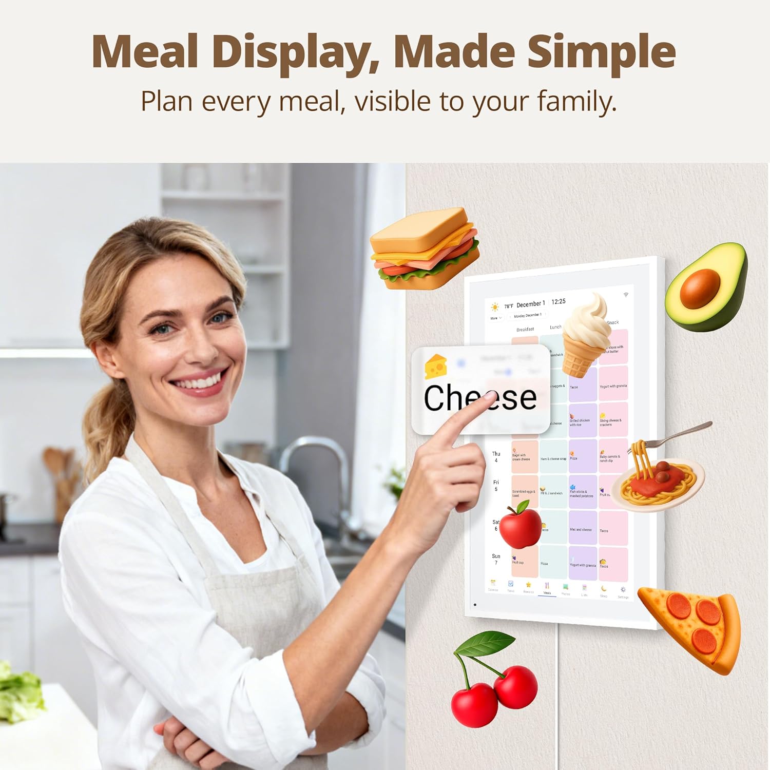Thumbnail 3 de Dragon Touch 15.6-inch Digital Calendar Chore Chart – Smart Family Planner with 15.6-inch FHD touchscreen