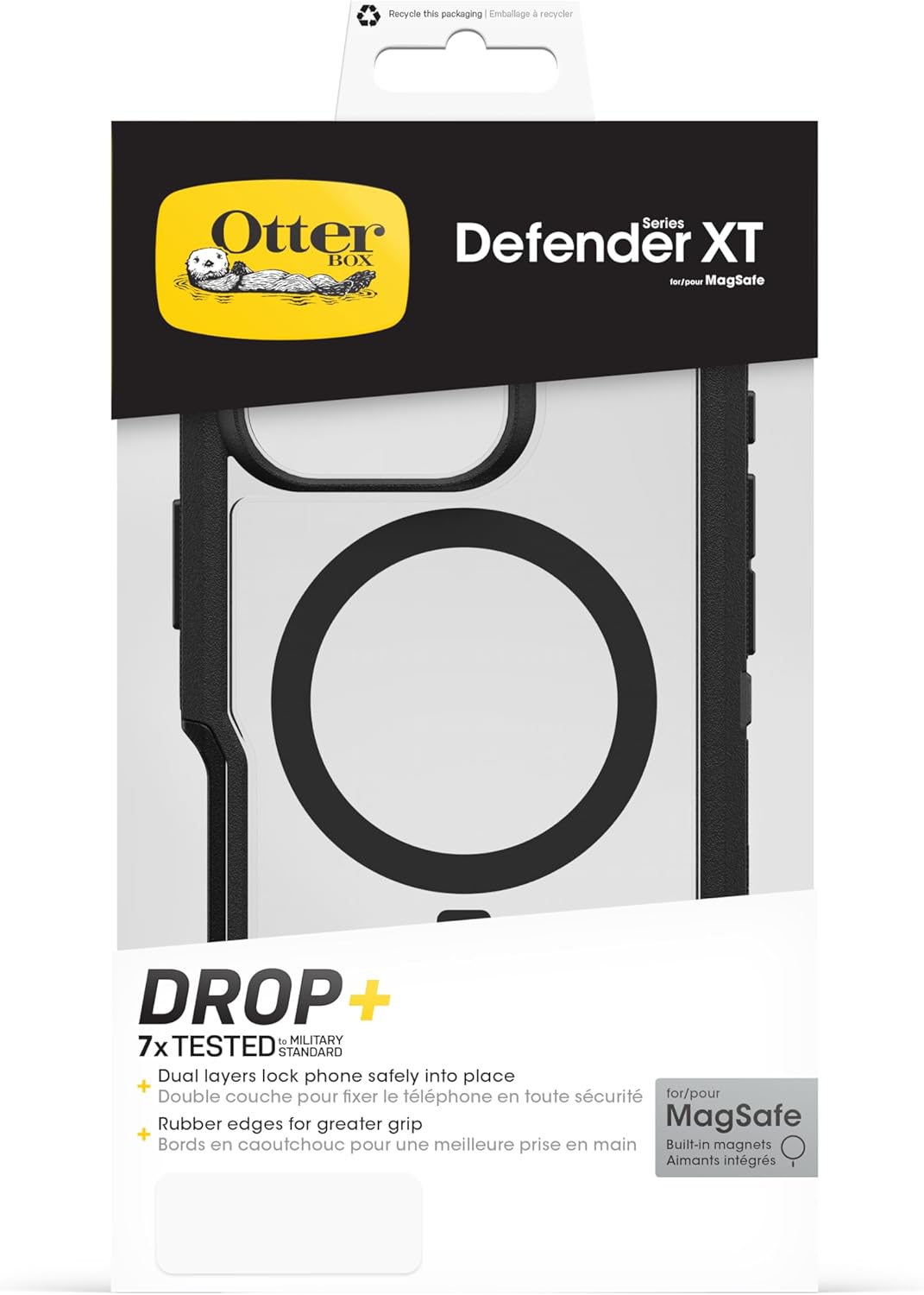 Thumbnail 4 de OtterBox Defender XT MagSafe pour iPhone 16 Pro – Protection extrême, MagSafe intégré