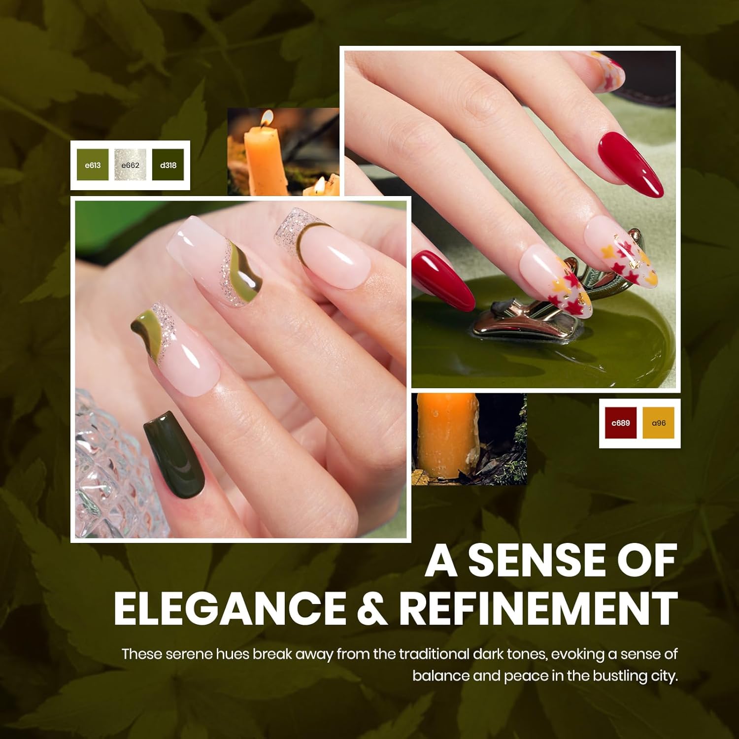 Detalle 2 de Beetles Cat Eye Gel Nail Polish Set (20 Colors) with Base Coat, Matte & Top Coat