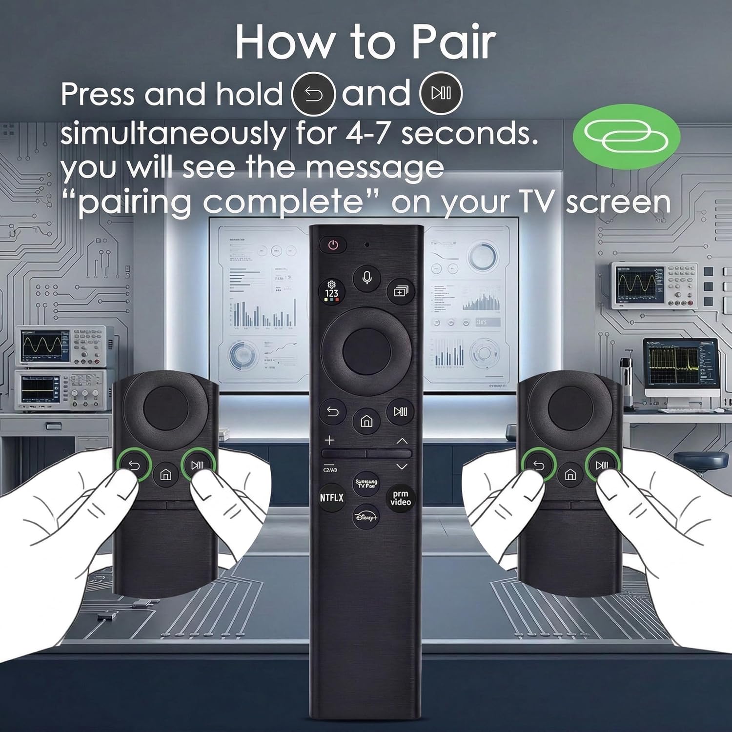 Thumbnail 6 de Samsung BN59-01385A Voice Remote for 2019–2025 TVs