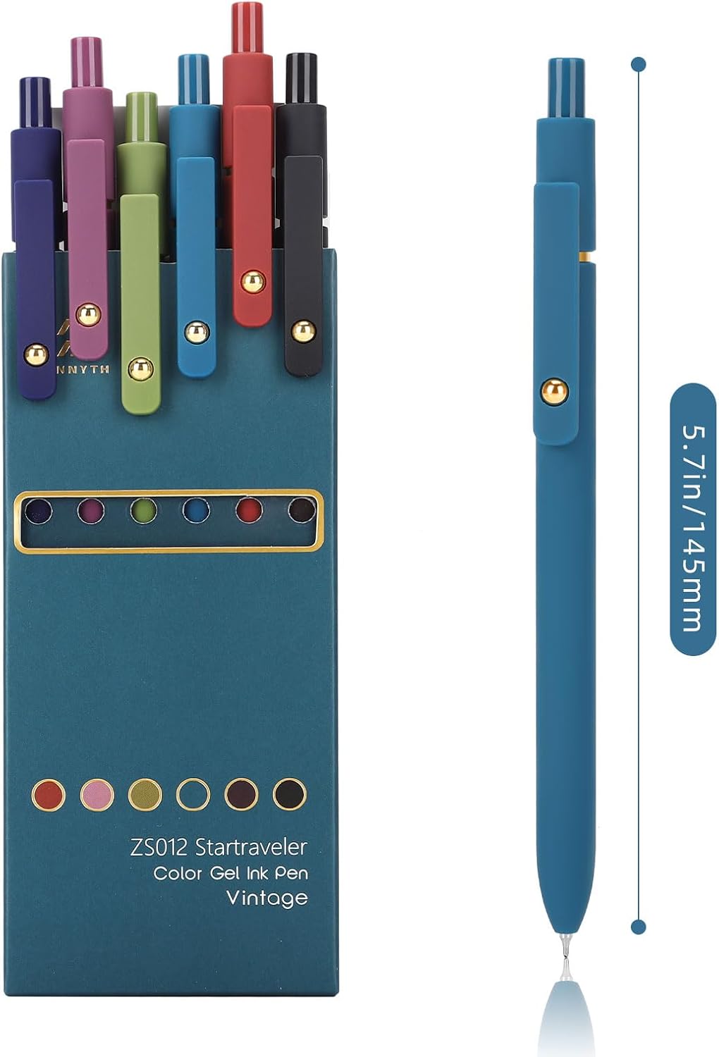 Detalle 2 de Ddaowanx Gel Pens, 0.5 mm