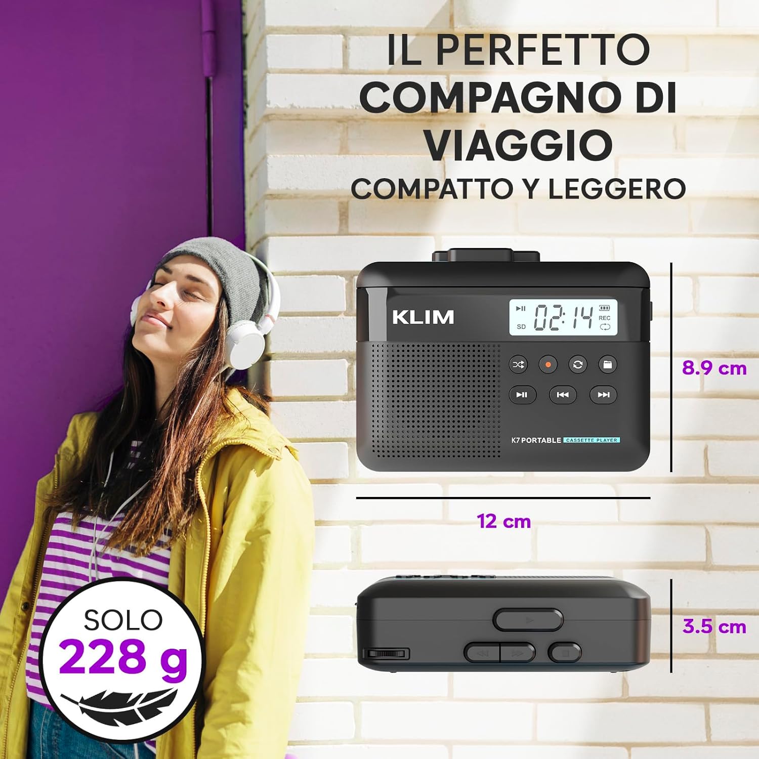 Thumbnail 6 de K7 Cassette Player Convertitore MP3 16 GB