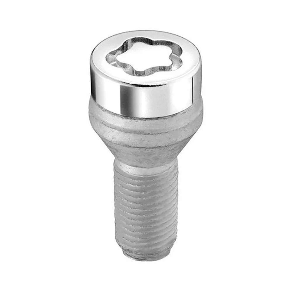 Detalle 1 de McGard 27216SU śruby zabezpieczające koła M12x1,25, stożek 60°, chromowane