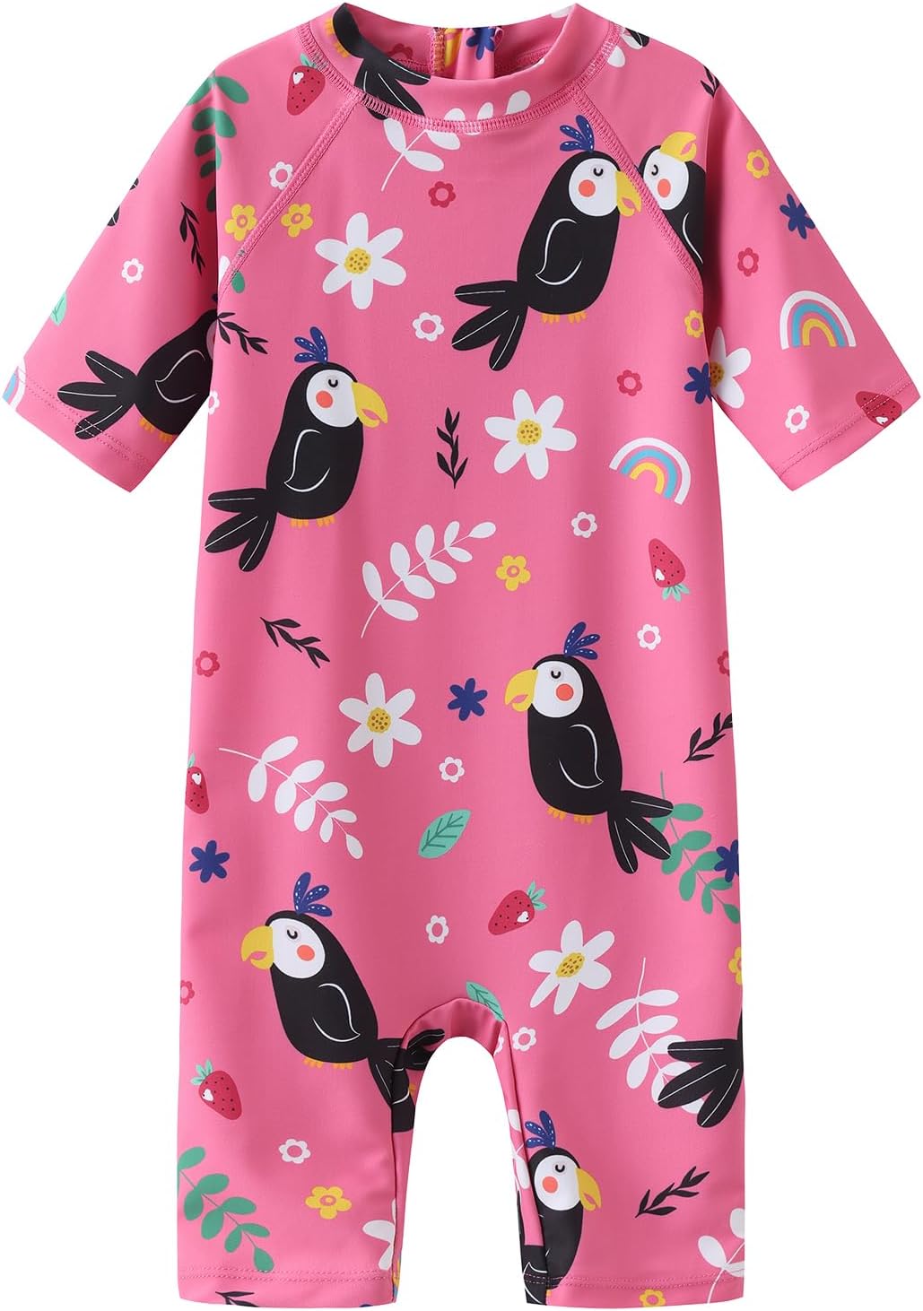 Thumbnail 5 de Aisyee baby boy short-sleeve swimsuit rash guard one-piece (3 months–5 years)