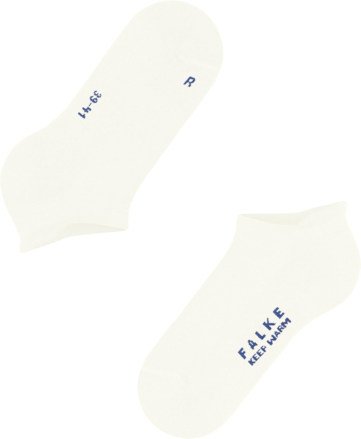 Detalle de FALKE Women's Keep Warm Trainer Socks – Breathable Wool with Plush Sole